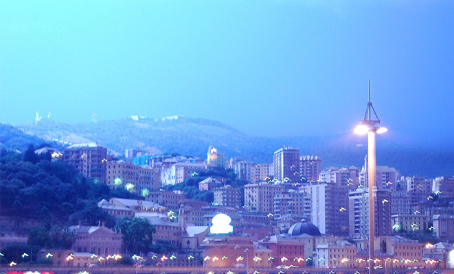 GENUA BEI NACHT, Foto von studio lot